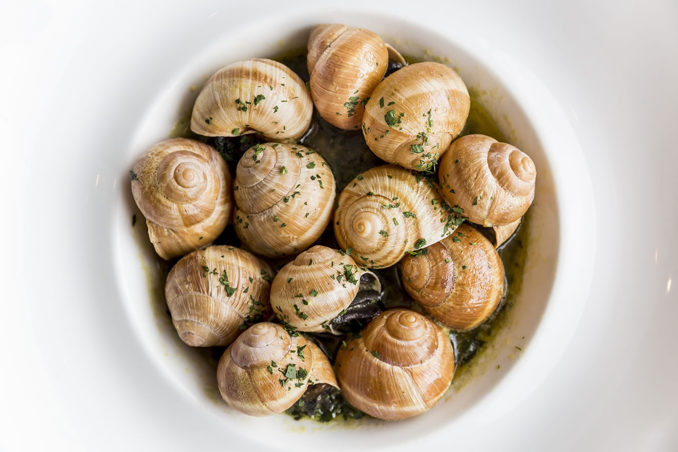 Escargots de Bourgogne at The Little Snail Restaurant